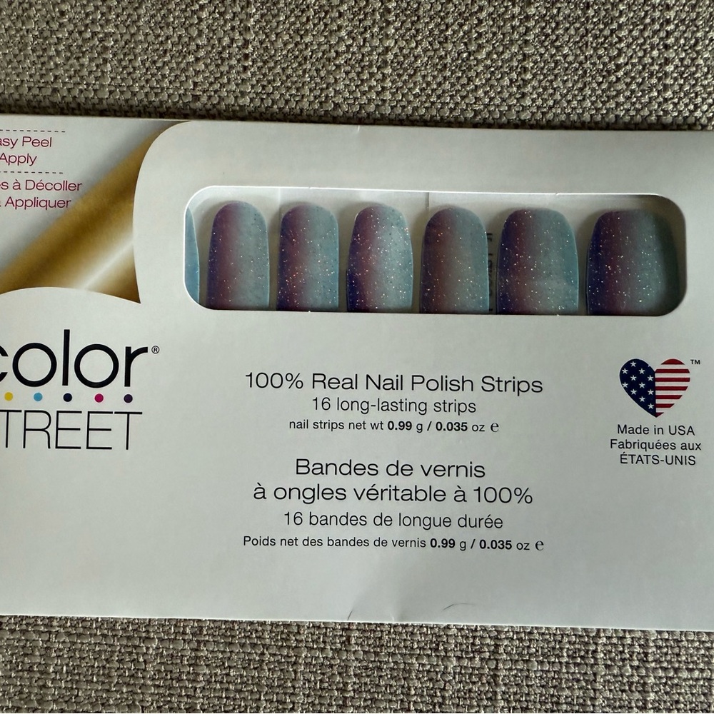 Color Street Tucson Nail Strips in Blue and Purple